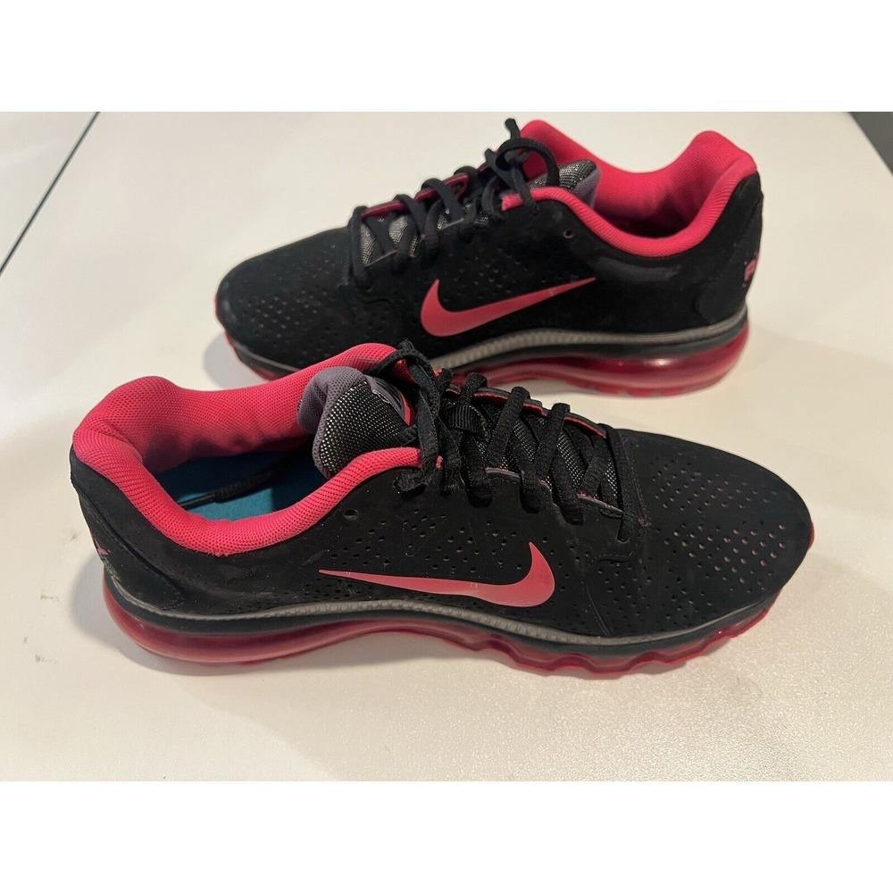 Nike Air Max 2011 Black Pink 90's Colorful Size 8.5 - Picture 7 of 8